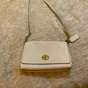 Coach Polished Pebble Leather Crosstown Crossbody